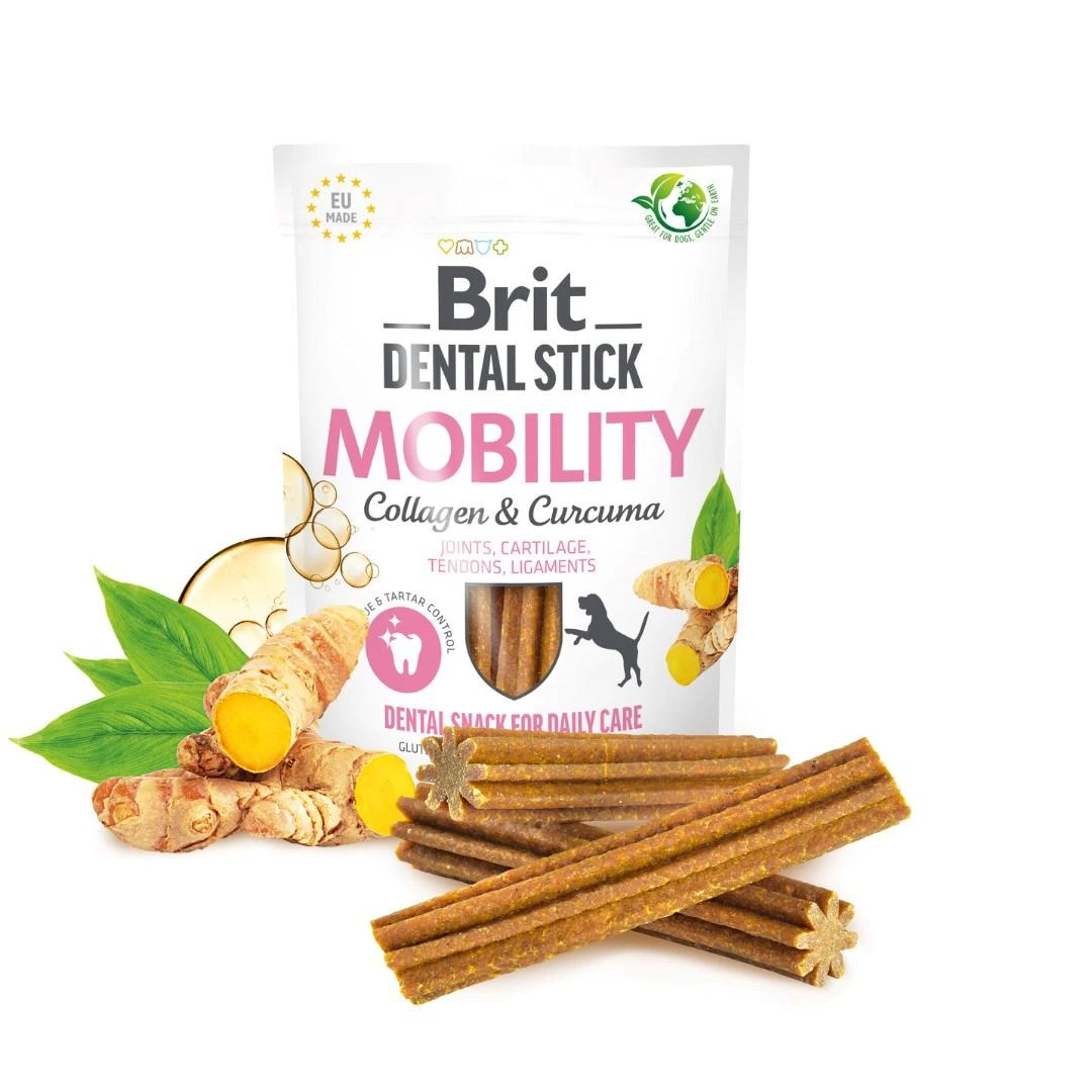 Šunų Skanėstai - Brit Dental Stick Mobility 251 G