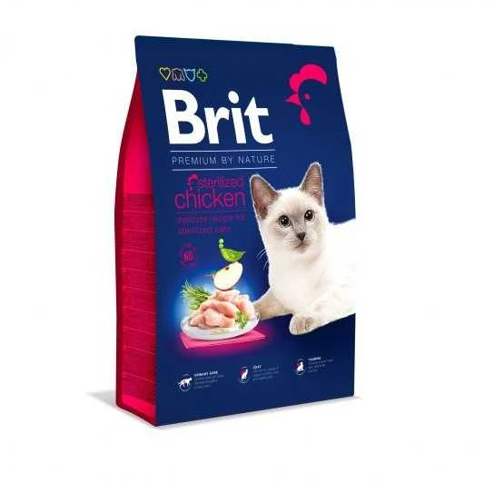 BRIT PREMIUM katė sterilizuota 1,5kg