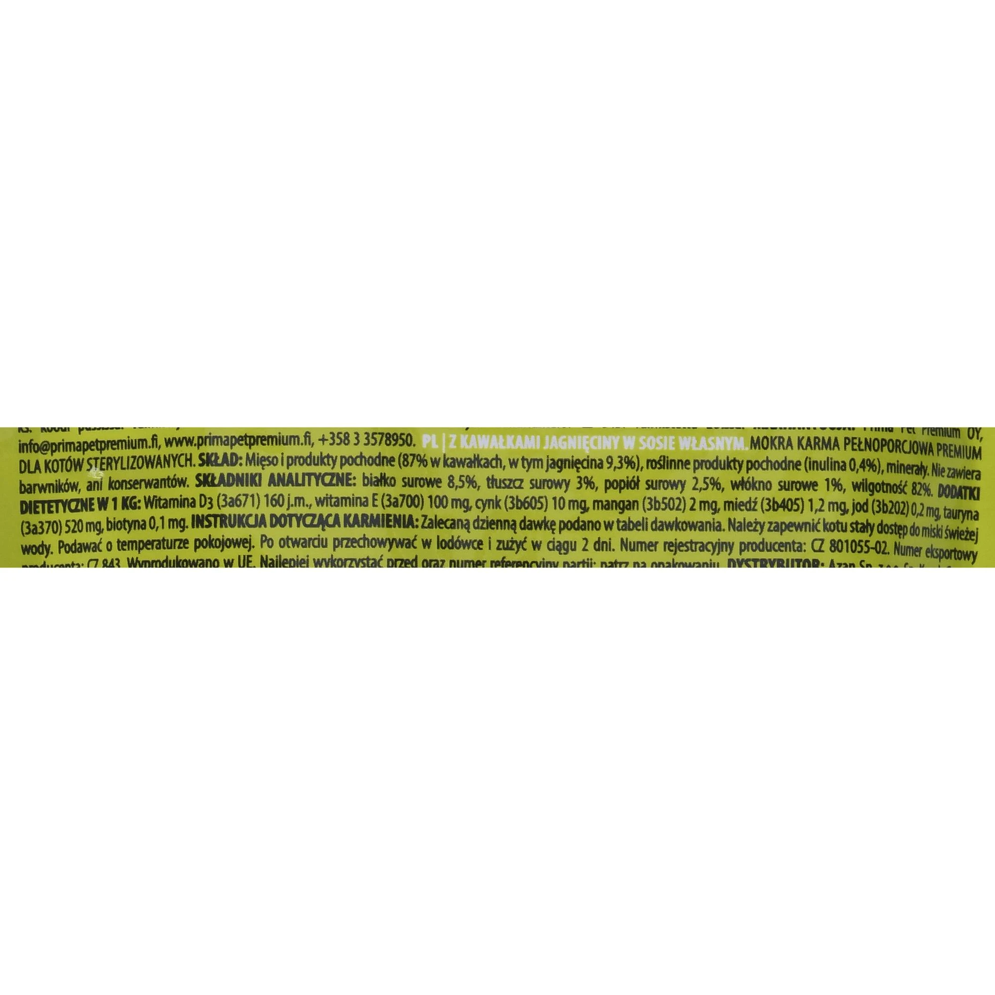 Brit Premium ėriena sterilizuotai 100 g