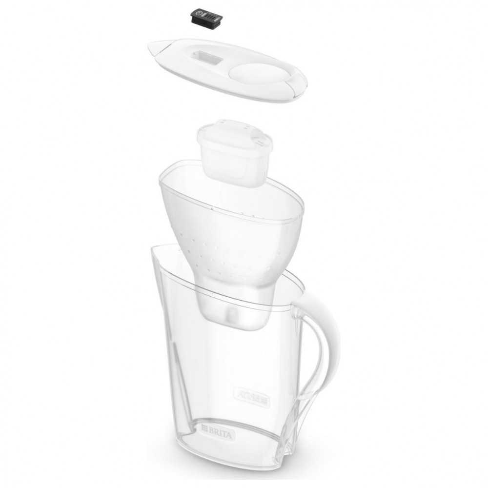 Brita Marella XL jug + 4 Maxtra cartridges (baltas)