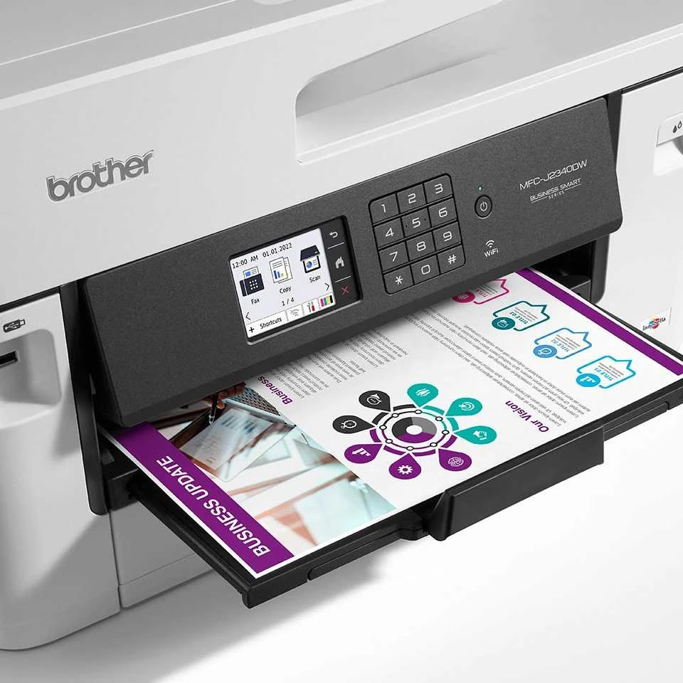 Brother MFC-J2340DW multifunction spausdintuvas Inkjet A3 1200 x 4800 DPI Wi-Fi