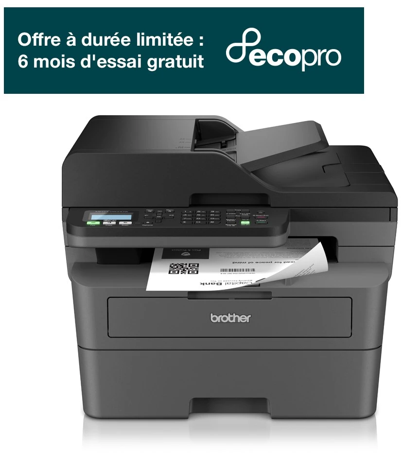 Brother MFC-L2800DW daugiafunkcis lazerinis spausdintuvas A4 1200 x 1200 dpi 32 psl./min. Wi-Fi