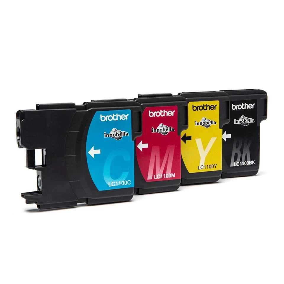 Rašalo kasetė Brother LC1100 CMYK | DCP395CN/DCP585CW/DCP6690CW