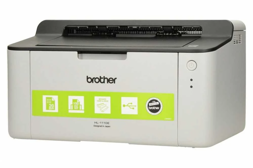 lazerinis spausdintuvas mono brother hl-1110eyj1 hl-1110eyj1 (a4, letter)