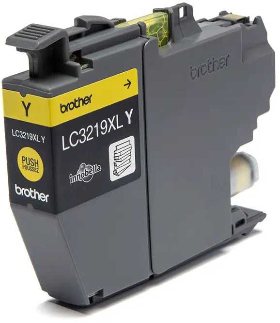 BROTHER LC-3219XLY Geltonas INK CARTRIDGE, 1,500P
