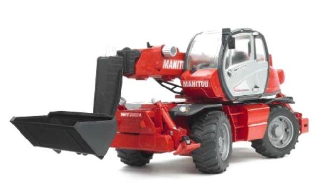 Pojazd BRUDER krautuvas Manitou Telescopic MRT 2150 (su aksesuarais), 2129