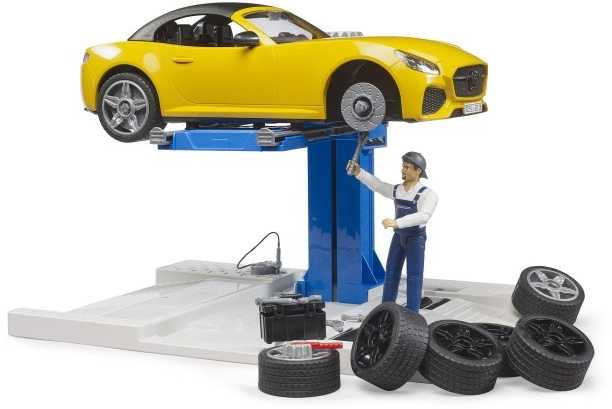 Bruder Ata BRUDER bworld automobilių aptarnavimo centras + bruder Roadster