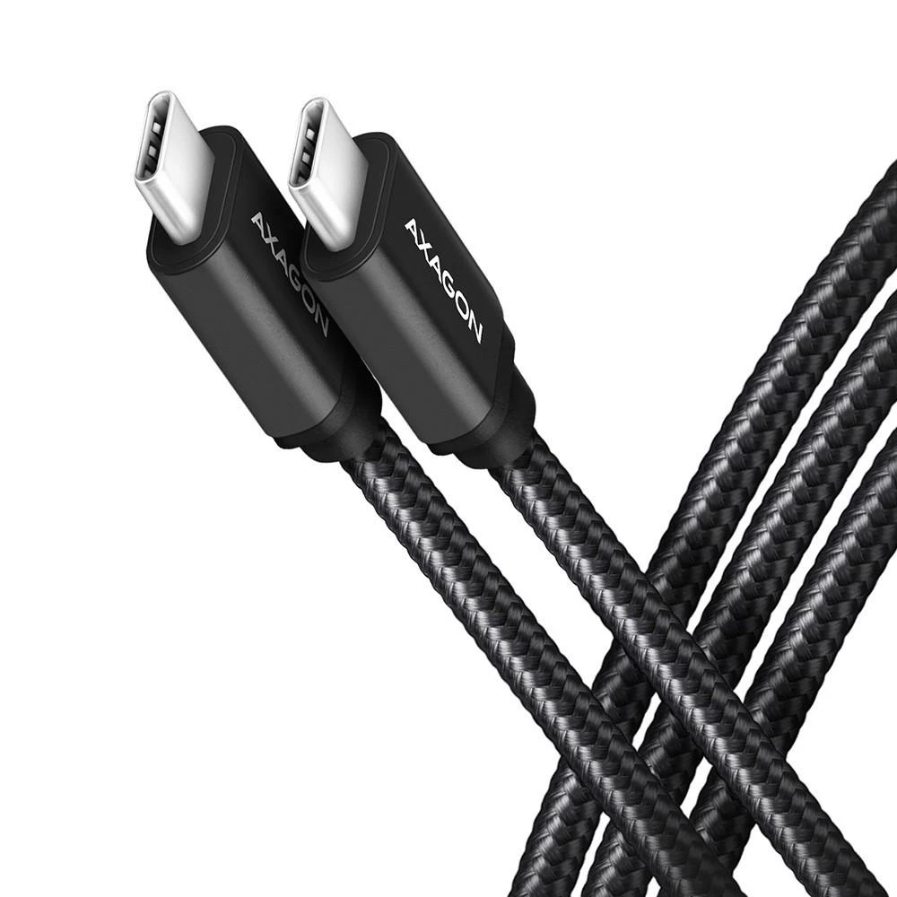 AXAGON | Duomenų ir įkrovimo USB 3.2 Gen 1 laidas, 1,5 m | BUCM3-CM15AB | USB C tipo - USB C tipo