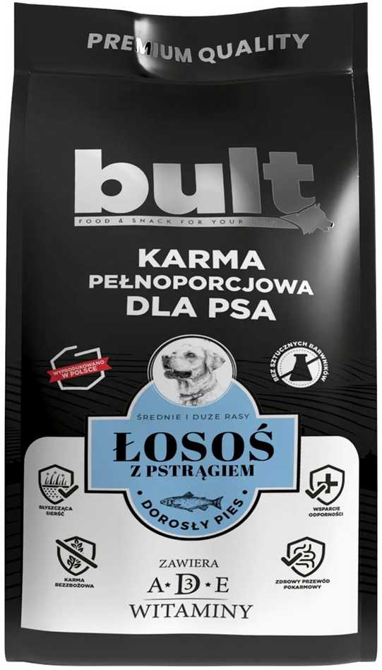 Šunų Maistas - BULT Lašiša su Upėtakiu Be Grūdų Sausas Maistas 3kg