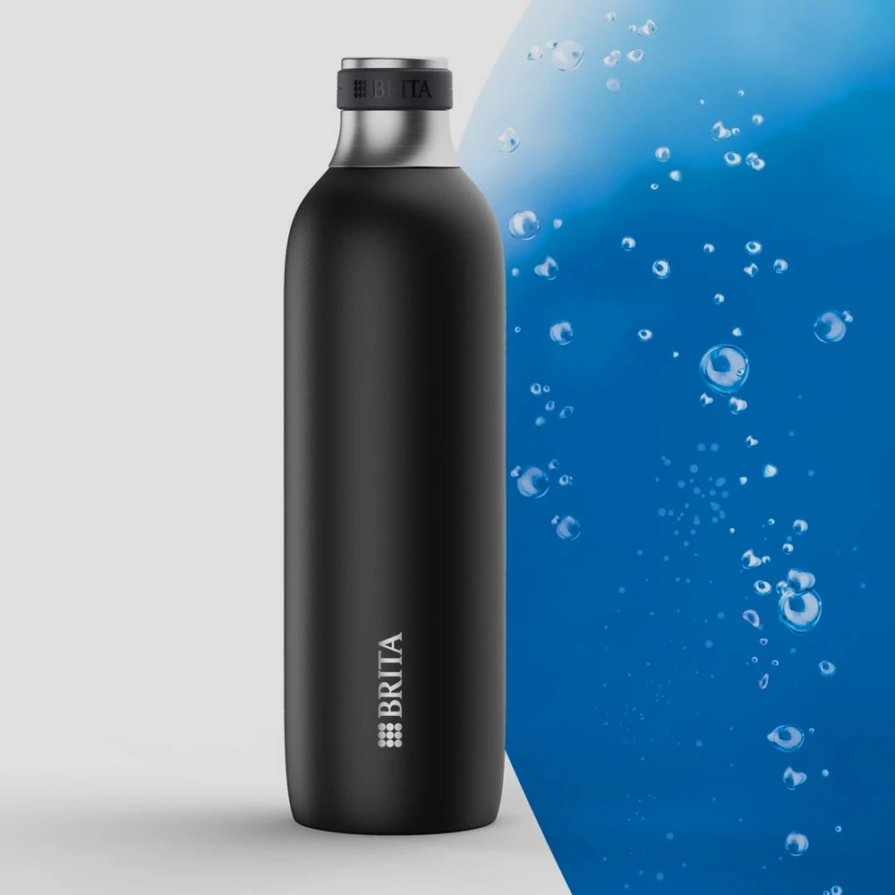 Brita sodaTRIO bottle (0.65 l; juodas)