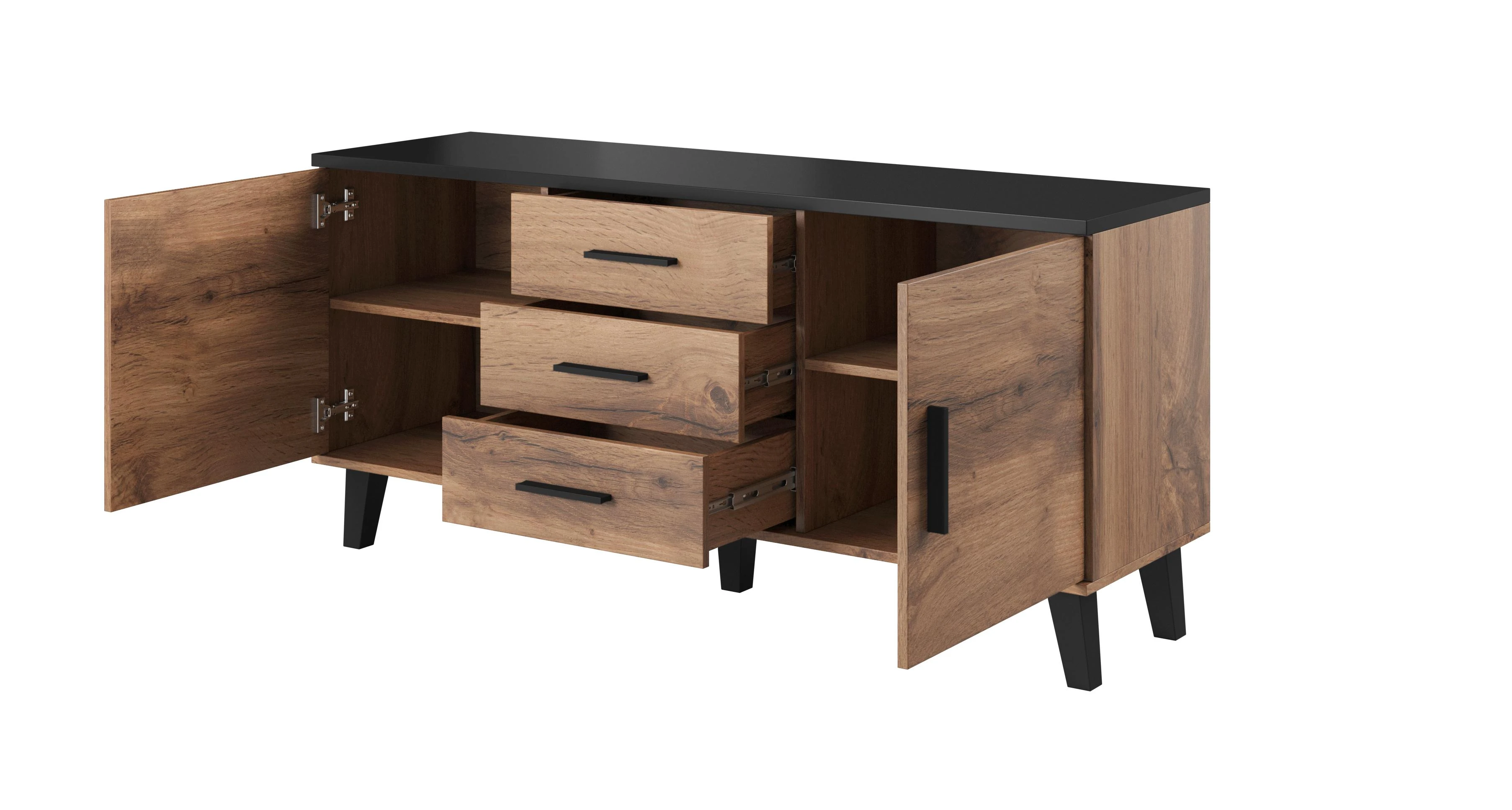 Cama Meble Cama baldų komoda – Cama Lotta K150 2D3D WOT+B 2 Durys