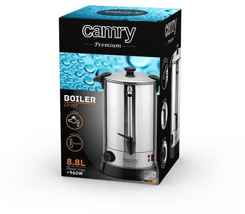 Virdulys Camry Karšto vandens paskirstymo įrenginys - 8,8l cr 1267 boileris