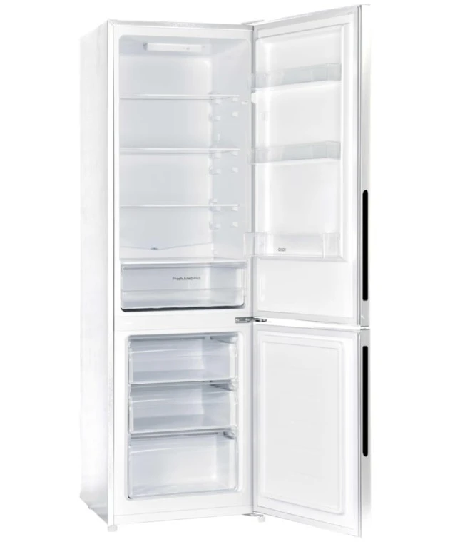 Candy CCG3L517EW Šaldytuvas, E, Freestanding, Combi, Height 176cm, Šaldytuvas net 187 L, Šaldiklis net 75 L, Baltas | Candy