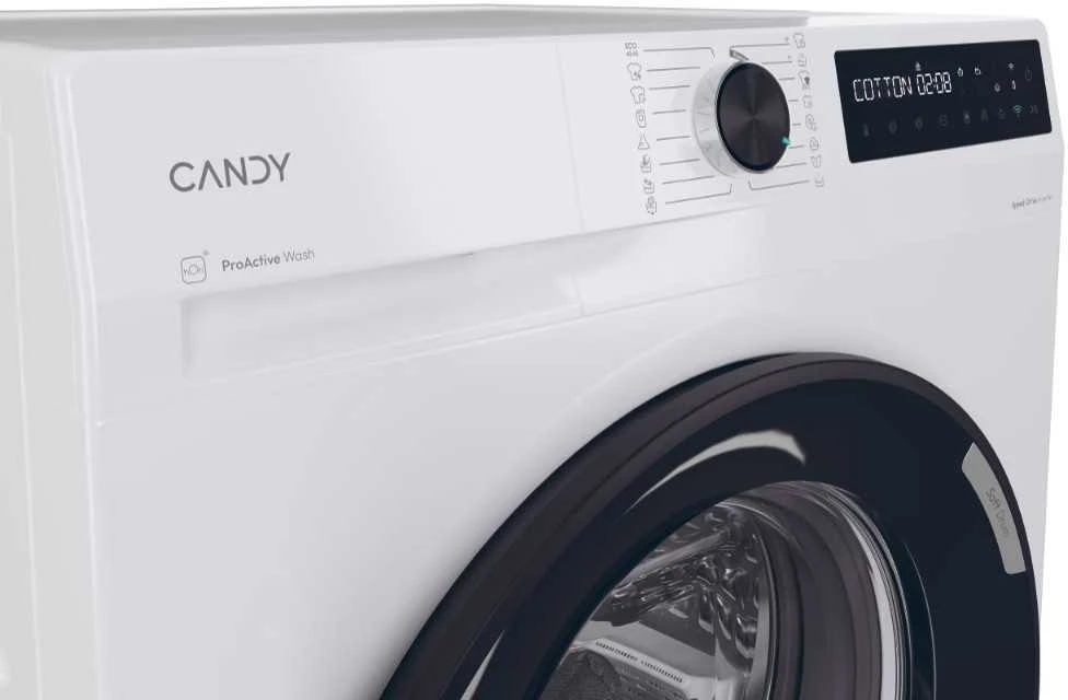 Laisvai pastatoma skalbimo mašina Candy ProWash 500 BR 48B6-S, baltos spalvos