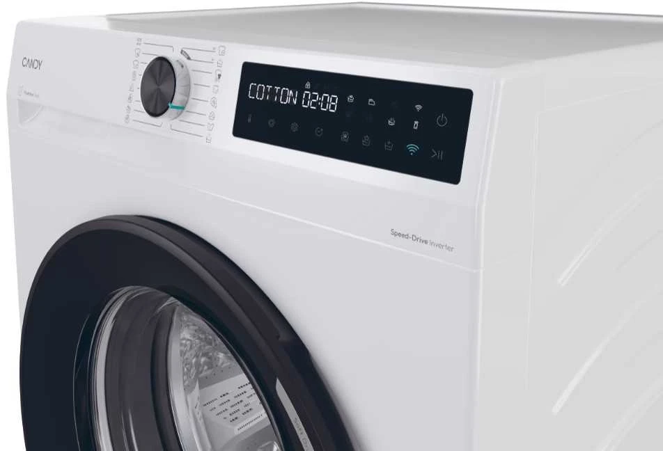 Laisvai pastatoma skalbimo mašina Candy ProWash 500 BR 48B6-S, baltos spalvos
