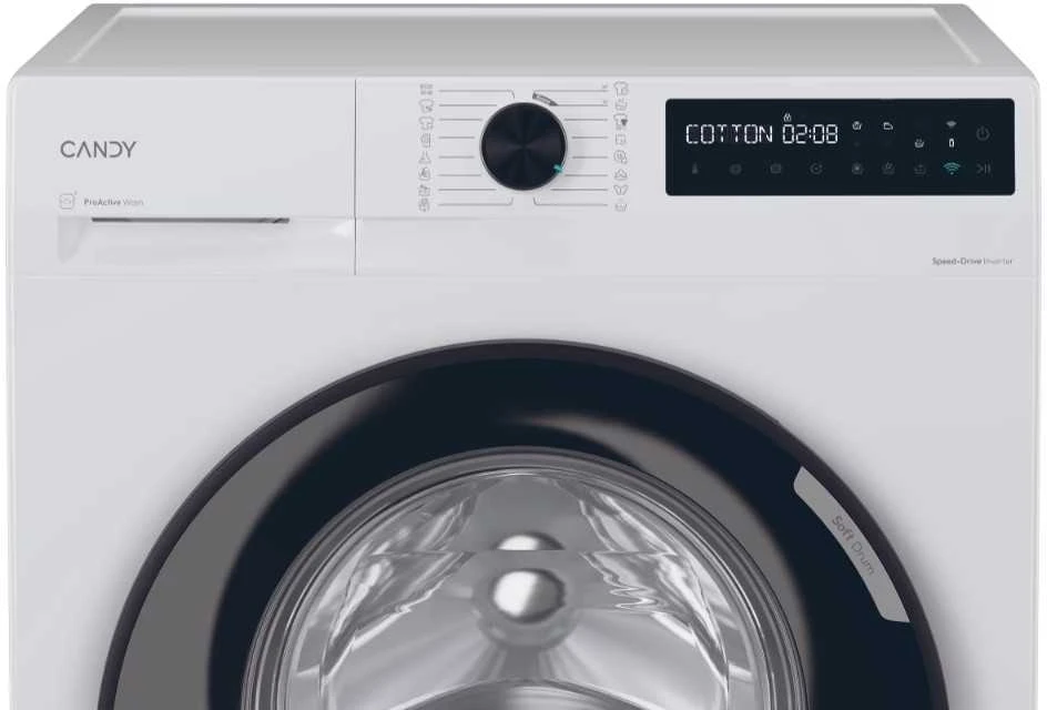 Laisvai pastatoma skalbimo mašina Candy ProWash 500 BR 48B6-S, baltos spalvos
