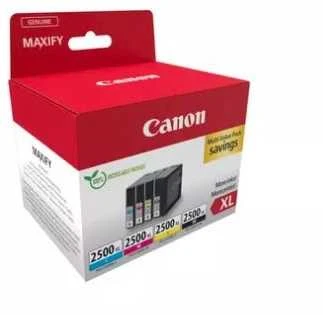 Tusz canon pgi-2500xl 4x c/m/y/bk high multi pack