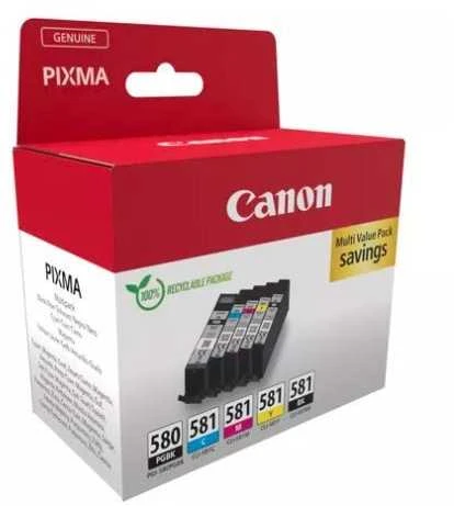 Canon Daugiapakis pgi-580/cli-581 pgbk/c/m /y/bk 2078c007