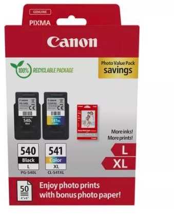 Canon PG540L/CL541XL rašalo kasetė, sudėtinė pakuotė