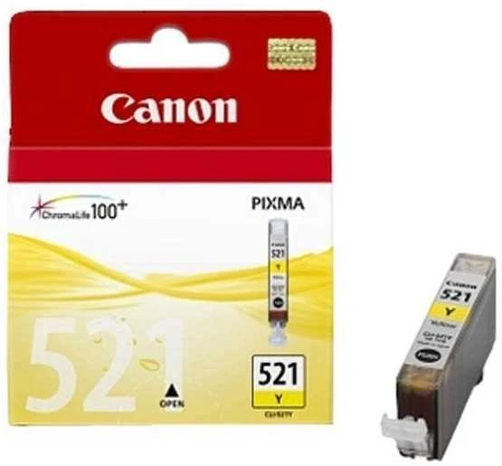 CANON CLI-521Y geltonos spalvos rašalinė
