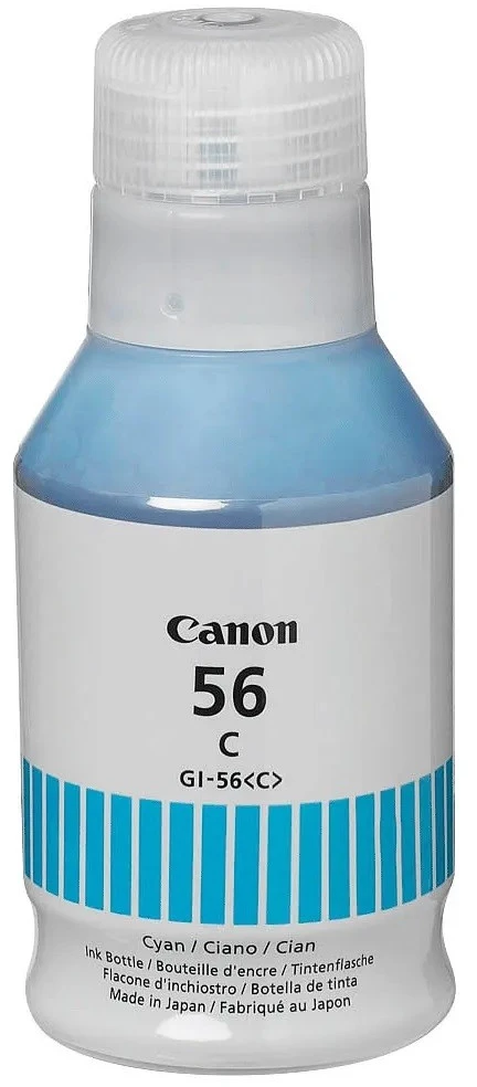 Canon GI-56C (4430C001) Rašalo papildymo buteliukas, Žydra