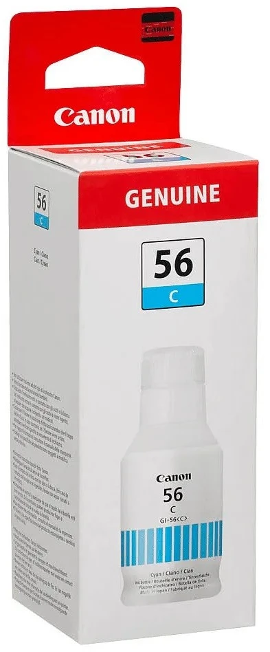 Canon GI-56C (4430C001) Rašalo papildymo buteliukas, Žydra