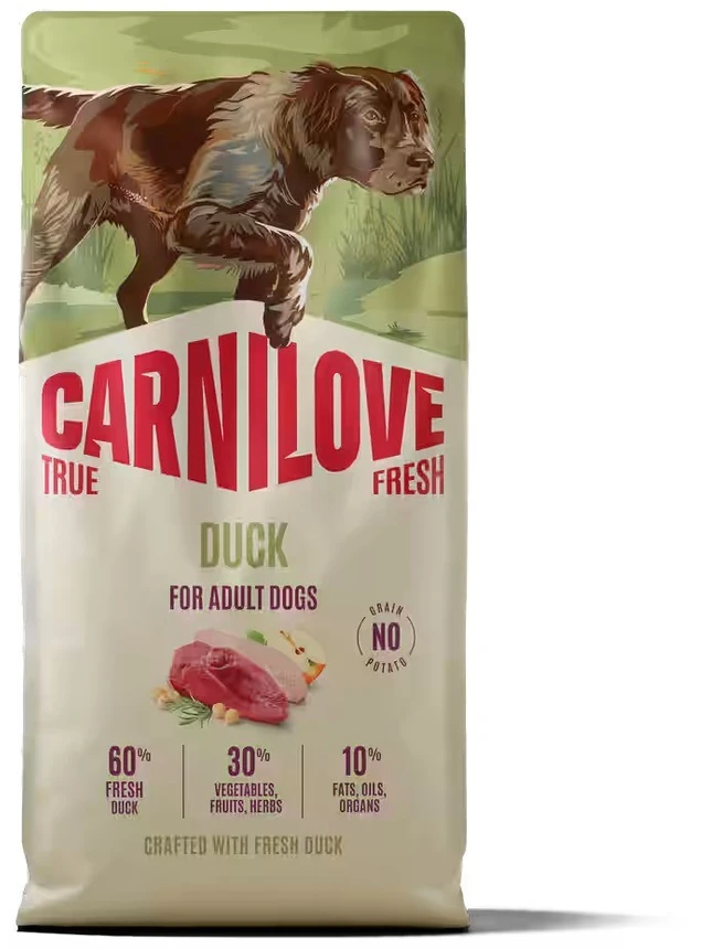 Vafo Praha Sro Carni Love True Fresh antiena - sausas šunų maistas - 12 kg