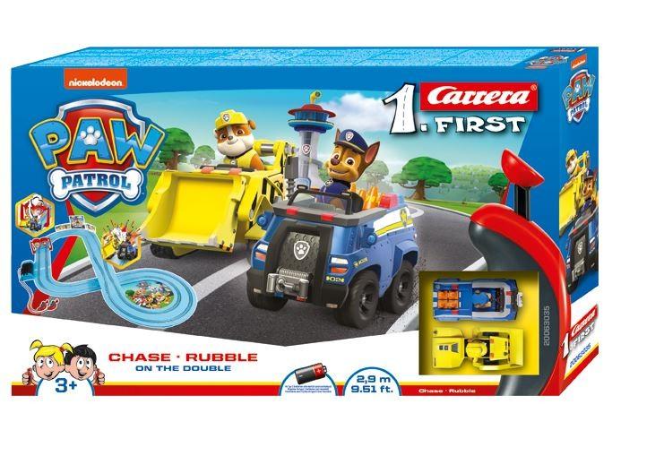 Milly Mally Carrera FIRST Paw Patrol žaislas ant dvigubo 2,9 m
