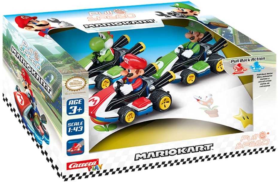 Žaisliniai automobiliai Carrera Mario Kart 8 3Pack