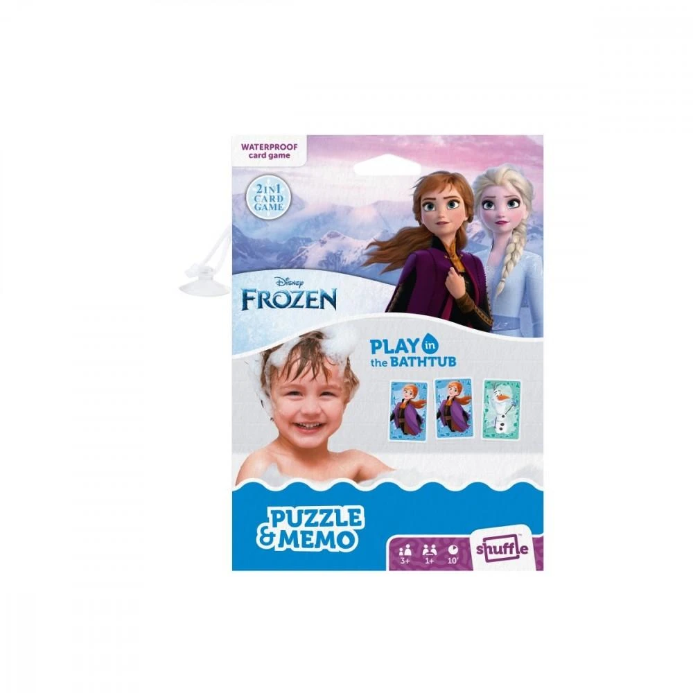 Cartamundi Kortų žaidimas Disney Frozen, vandeniui atsparus, spalvotas