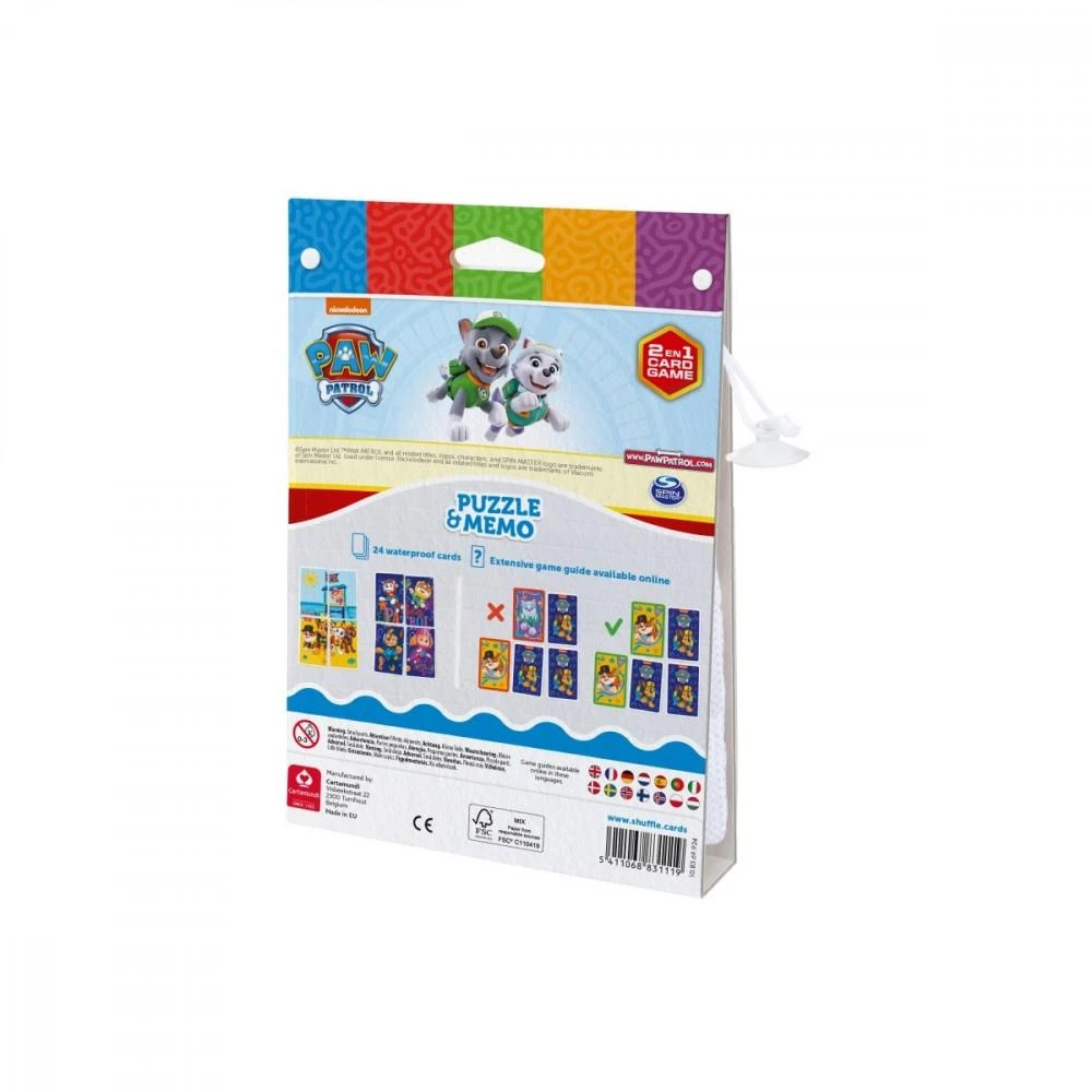 Dėlionė Stalo žaidimų rinkinys Cartamundi Paw Patrol (Šunyčiai Patruliai)