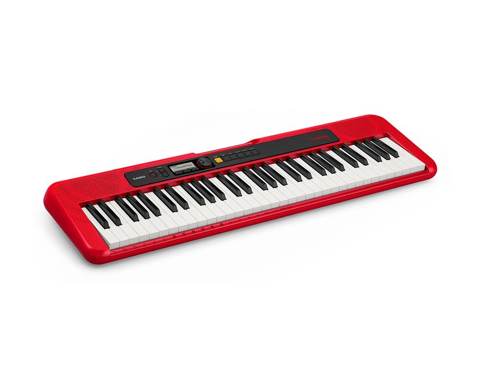 Casio CT-S200 MIDI keyboard 61 keys USB Raudona, Baltas