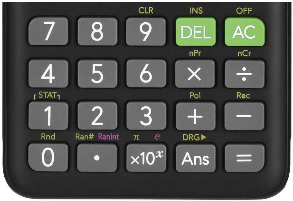 Casio fx-82esplus-2 kalkulator naukowy, 252 funkcje, 77x162mm, juoda box
