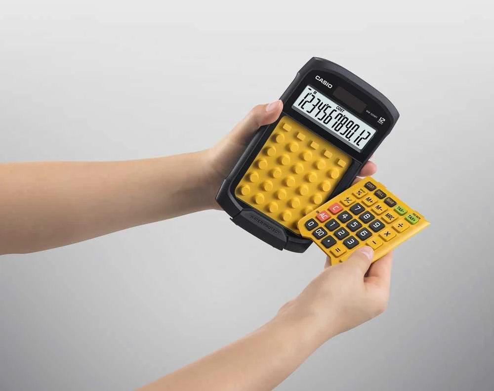 „Casio Office“ skaičiuotuvas, atsparus vandeniui WM-320MT-S, 12 skaitmenų ekranas, nuimama klaviatūra, 108,5 x 168,5, atsparumo vandeniui ir purvui lygis: IP54