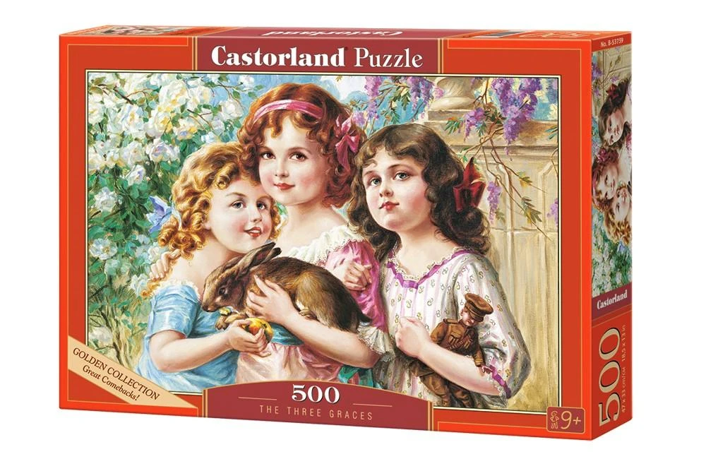 Castorland Dėlionė 500 vnt. - Mergaitės