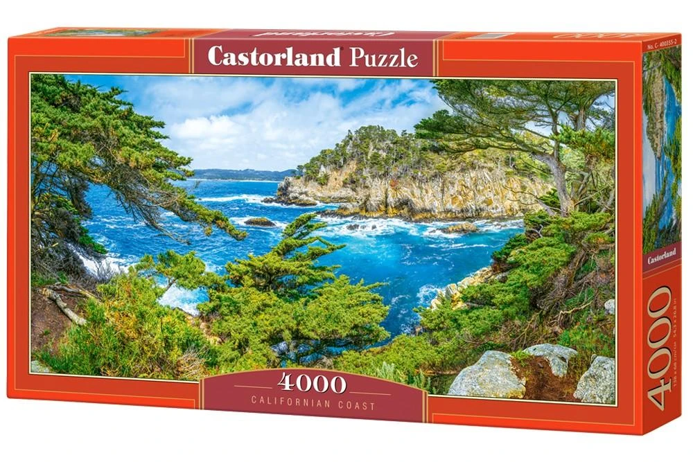 Castorland Dėlionė 4000 vnt. - Kalifornijos pakrantė aprašymas - Prekės nuotrauka