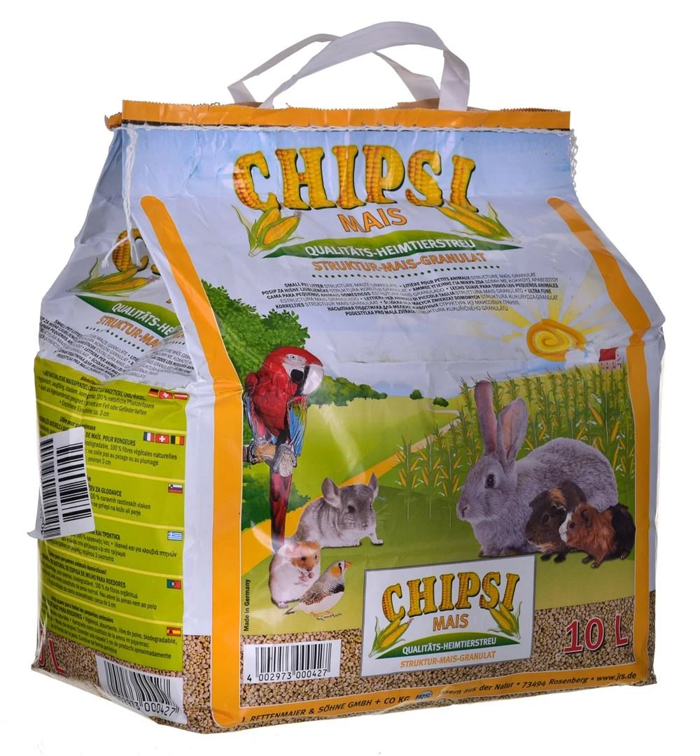 Cats Best Chipsi ŚCIŁKA CHIPSI MAIS 10l-4,6kg KUKURYDZIA