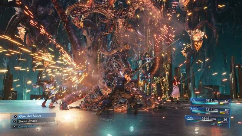 „Square Enix“ „Final Fantasy VII“ perdarymas „Intergrade“ (Switch 2)