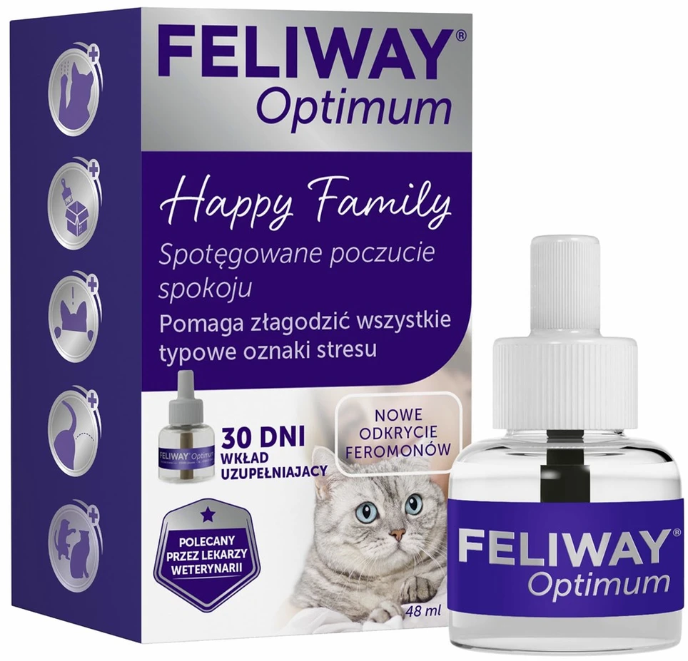 CEVA Feliway Optimum – papildymas – 48 ml