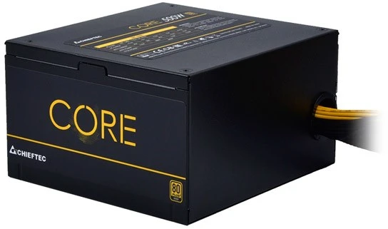 chieftec core 500w atx 80+ auksinis maitinimo blokas