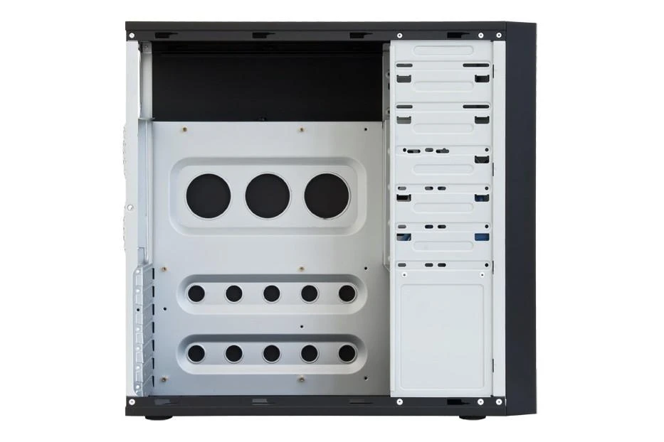 CHIEFTEC IARENA CQ-01B tinklelio ATX MidiTower be maitinimo šaltinio USB3.0 Judas