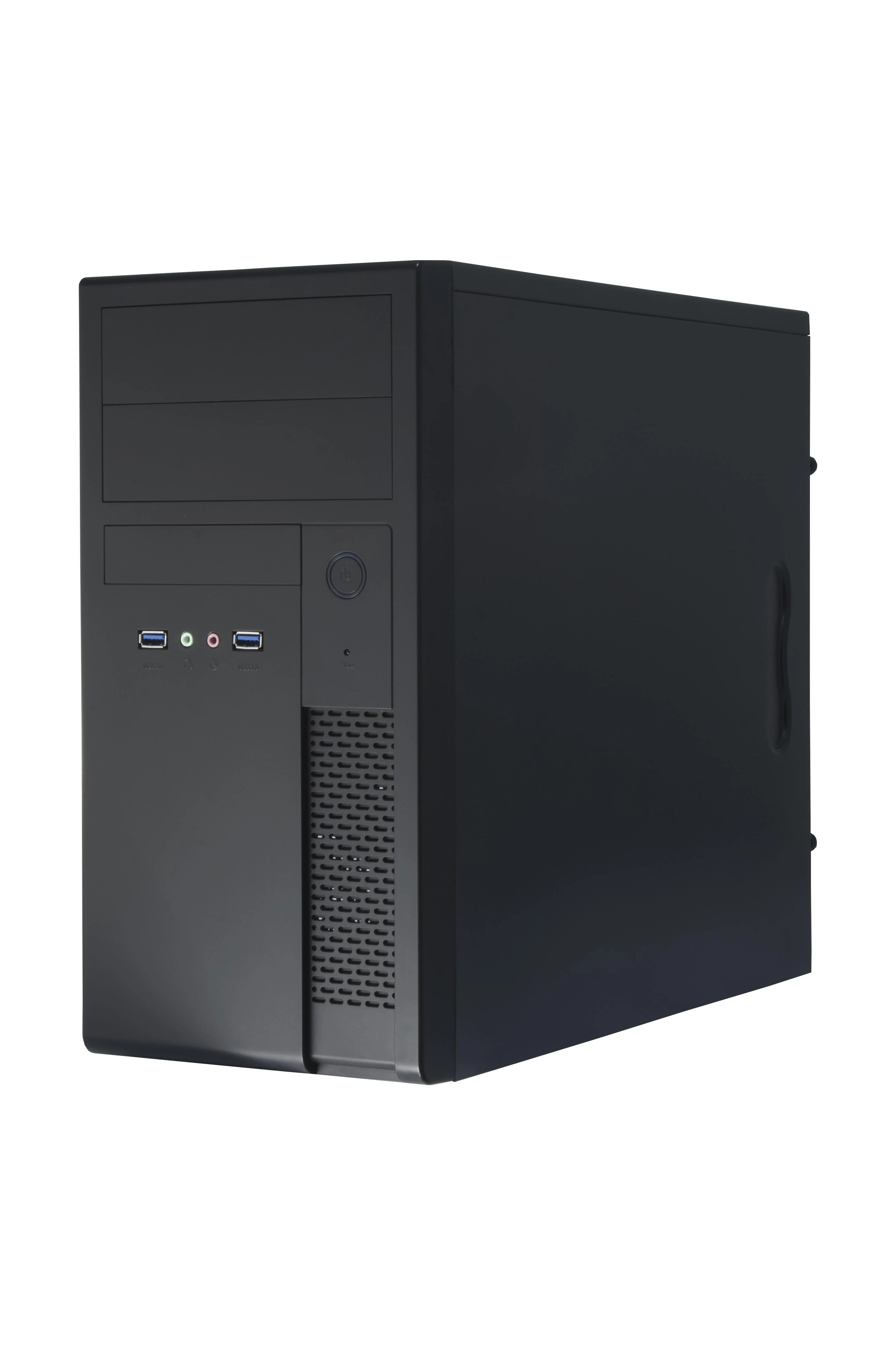 Korpusas Chieftec Elox XT-01B-350GPB (Micro ATX, juodos spalvos)