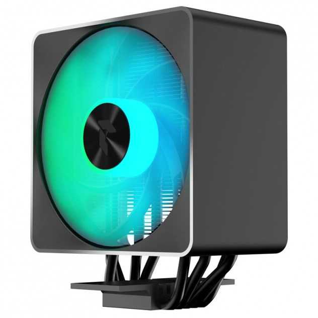 AeroCool APNX AP1-V ARGB Processor Oro vėsintuvas Juodas