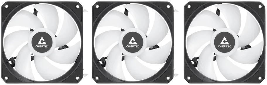 Procesoriaus Aušintuvas - Chieftec CLC-360-VRM-RGB 360 mm RGB Juodas