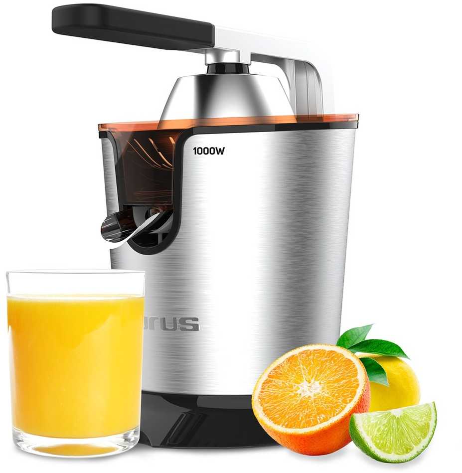 Citrusinių vaisių sulčiaspaudė taurus easy press 1000 legend 1000w