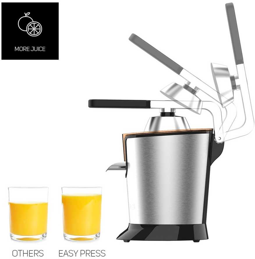 Citrusinių vaisių sulčiaspaudė taurus easy press 1000 legend 1000w