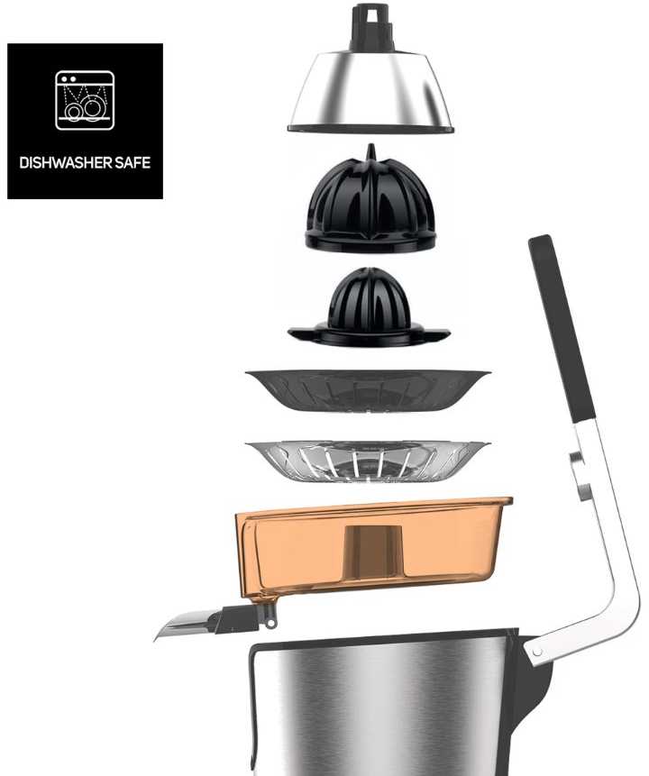 Citrusinių vaisių sulčiaspaudė taurus easy press 1000 legend 1000w