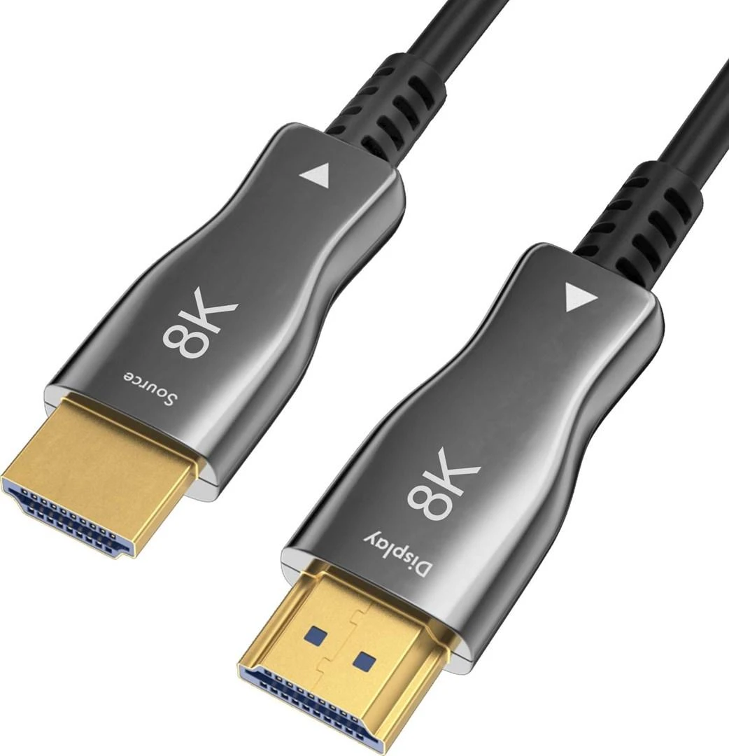 Claroc HDMI 2.1 kabelio jungtys su 8K žymėjimu