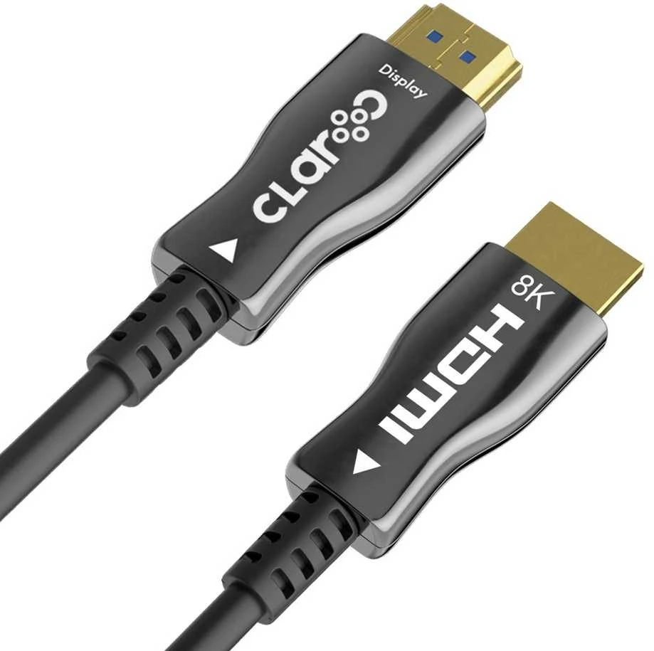 Claroc HDMI 2.1 laido antgaliai su 8K žymėjimu