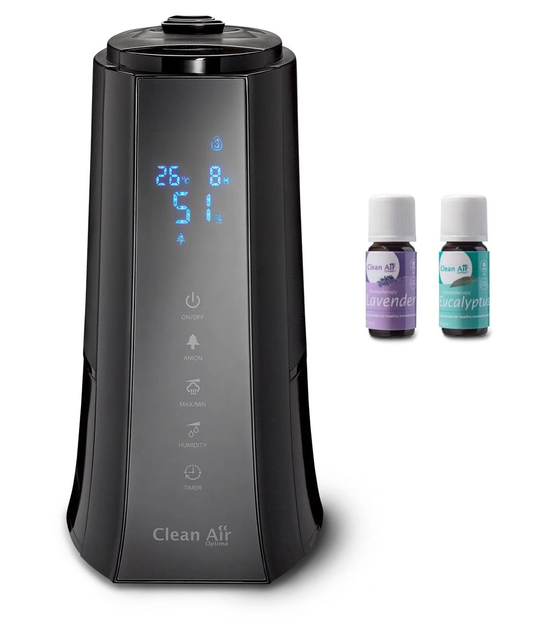 Drėkintuvas Oro grynintojas Clean Air Optima CA-508 (48 W, pilka sp.)